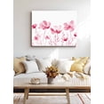 thumbnail image 4 of Pink Flowers Wall Art for Living Room,Canvas Picture Wall Decor for Bathroom Bedroom,Vintage White Floral Plant Herb Botanical Painting Artwork for Office Kitchen Hallway Dining Room Decor 12"x16", 4 of 8