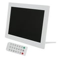 thumbnail image 4 of Cadre Photo Numérique 12 Pouces HD Résolution 1280X800 Lecture MP3/MP4/image Blanc pour Décoration de Salon Bureau Ou Cadeau, 4 of 8