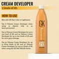 Global Keratin GK HAIR Professional Hair Creme 20 Volume Developer 33.8