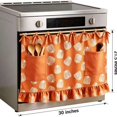 thumbnail image 3 of Heat-Resistant Tie-Back Oven Curtain 29.5x21.3 Inch,Polyester Dust & Oil Splash Proof,Machine Washable Decor for Kitchen Stove Oven Skirt Decor 29.3"W*21.3"H, 3 of 7