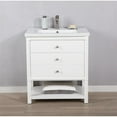 thumbnail image 2 of Maklaine Logan 30" Single Sink Vanity in White, 2 of 9