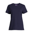 thumbnail image 4 of RealSize Women's Crewneck Tee with Short Sleeves, Sizes XS-XXXL, 4 of 6