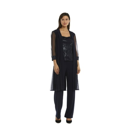 Women's Formal Three Piece Pant Outfit