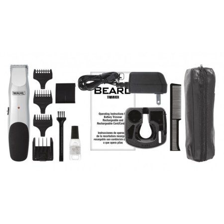 Wahl Cordless Beard and Mustache Trimmer with Acculock 6 ...