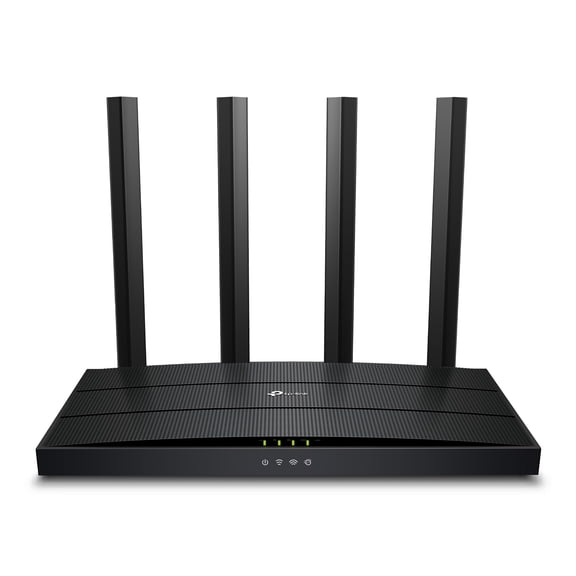 TP-Link Archer AX1300 Dual-Band High-Speed Gigabit Wi-Fi 6 Router, works with all Internet Service Providers, WPA3 Security, Easy Setup via Tether App - Archer AX1300