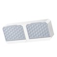 thumbnail image 2 of Caja de esponja con tapa, desagüe montado en la pared, caja de almacenamiento, organizador de fregado, para cocina, baño, 2 rejillas, gris Inevent HA003968-04, 2 of 5