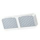 thumbnail image 2 of Caja de esponja con tapa, desagüe montado en la pared, caja de almacenamiento, organizador de fregado, para cocina, baño, 2 rejillas, gris Kearding HA003968-04, 2 of 5