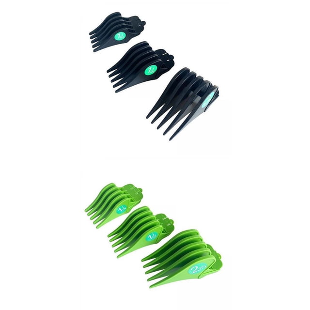 2 Juegos de Peines para El Cabello 32 Mm 38 Mm 51 Mm Accesorio de Protección de Corte Macarena Peines guía
