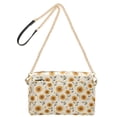 thumbnail image 2 of FORMRS Women Crossbody Purse with Chain Strap Vegan Leather Shoulder Handbag, Beige Sunflower Pattern, 2 of 7