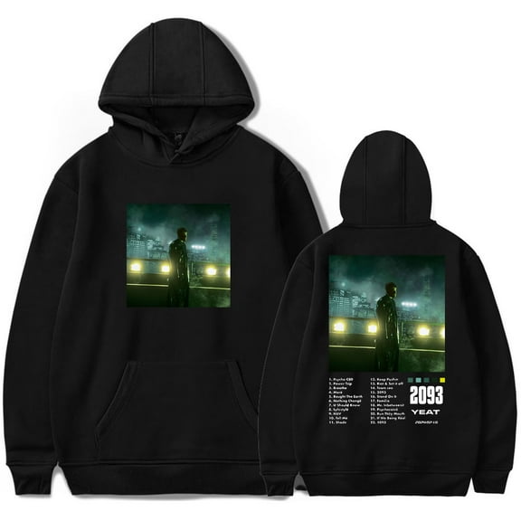 Yeat Rapper Hoodies 2093 Album Merch Hooded Sweatshirts Women Men Fashion Casual HipHop Style Pullovers