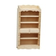 thumbnail image 4 of Kokiya 1:12 Miniature Cupboard Dollhouse Wood Cabinet Dollhouse Furniture Accessory for, 4 of 9