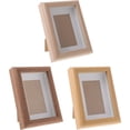 thumbnail image 3 of 3 pcs Small Picture Frames Display Picture Frames Wooden Photo Frames Desktop Photo Frames, 3 of 8