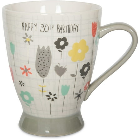 Pavilion Gift Company 74048 30th Birthday Ceramic Mug, 16 oz., 5