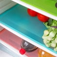 thumbnail image 4 of Refrigerator Mat Multifunction Fridge Mats Refrigerator Liners Drawer Table Placemats Washable, 4 of 6