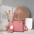 thumbnail image 1 of Bolso de Hombro para Mujer Salvador Bolso Cruzado Correa Ajustable Desmontable Rosa, 1 of 10