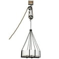 thumbnail image 3 of Meyda 190118 36 in. Cilindro Bartlett Inverted Pendant - Wrought Iron, 3 of 5