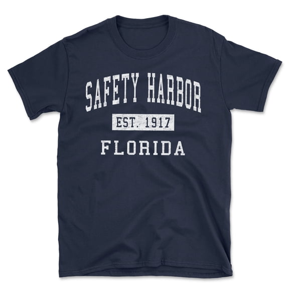Safety Harbor Florida Classic Established Men's Cotton T-Shirt