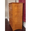 thumbnail image 3 of American Furniture Classics 5-Drawer Chest, Honey Finish, 3 of 5