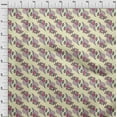 thumbnail image 3 of oneOone Cotton Flex Fabric Leaves Block Print Fabric BTY 40 Inch Wide, 3 of 4