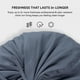 thumbnail image 5 of Gorro de pelo Clementine Organic Blue Lagoon con Silver Ion Silk, 5 of 7