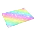 thumbnail image 2 of MKHERT Space Galaxy Fantasy Pastel Clouds and Sky with Rainbow Doormat Rug Home Decor Floor Mat Bath Mat 23.6x15.7 inch, 2 of 3