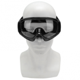 thumbnail image 3 of Lunettes de Vélo Tout-Terrain pour Enfants, Résistantes aux Chocs, Protection Uv, Anti-Vent et Poussière, Lunettes de Moto - Noir, 3 of 4