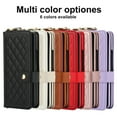 thumbnail image 5 of New multifunctional stylish crossbody phone leather case for Samsung Z fold4, wallet anti-fall protective cover, 5 of 10