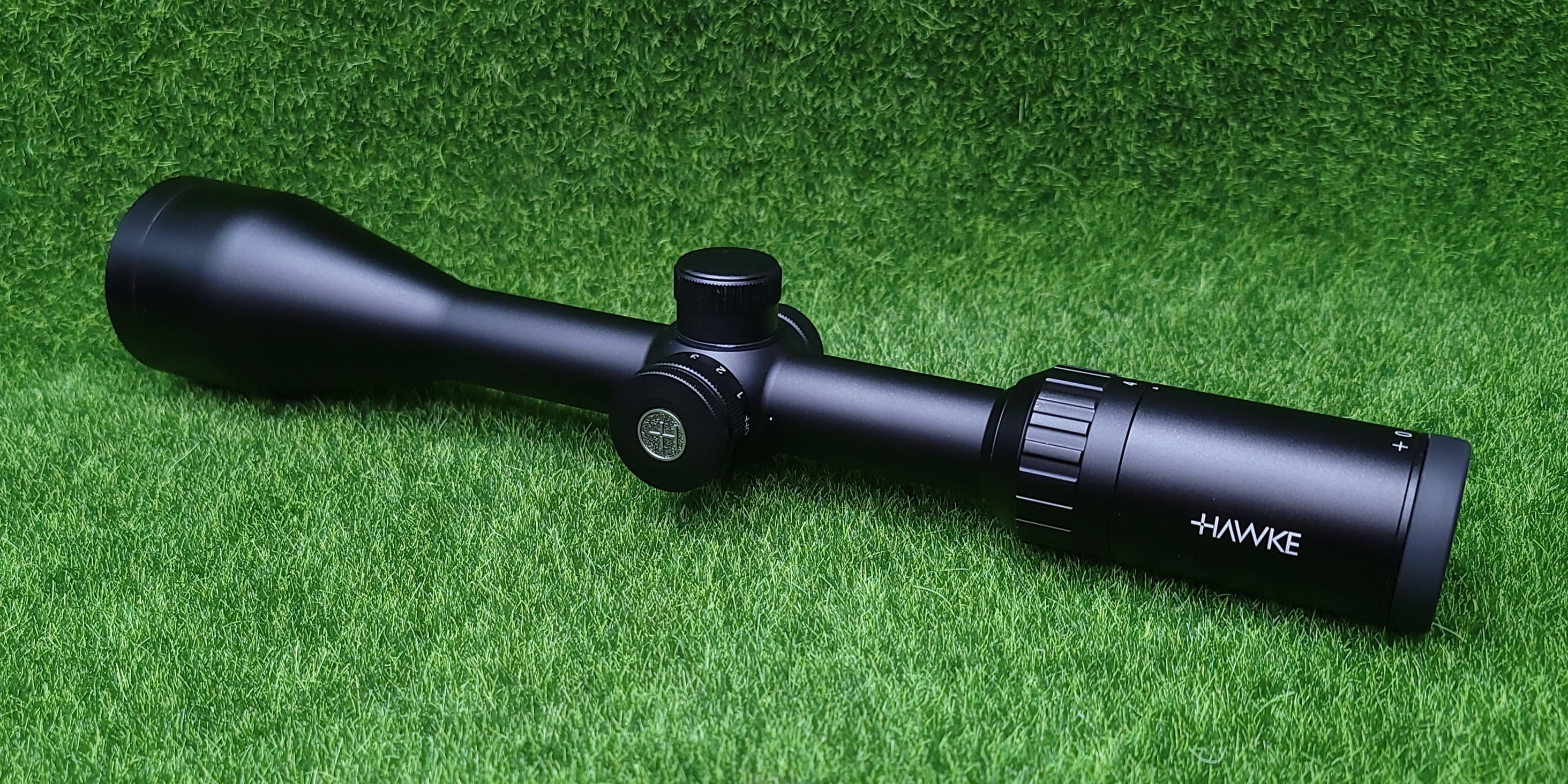 Hawke Sport Optics 4-12x50 Vantage IR Riflescope, Matte Black with Red & Green Illuminated L4A Dot Reticle, 1" Tube Diameter