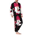thumbnail image 2 of Kdxio Love You Mom Men’s Pajama Set Pajamas For Men 2 Piece PJ Set with Men Pajama Pants and Long Sleeve T-Shirt Lounge Set-X-Large, 2 of 7