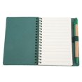 thumbnail image 5 of Portable Laptop Simple Leather Notebook with Double Coil Student Notepad with Insert Pen Business Office, 5 of 5