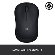 Logitech M185 Wireless Mouse, 2.4GHz with USB Mini Receiver, 12-Month Battery Life, 1000 DPI Optical Tracking, Ambidextrous PC/Mac/Laptop