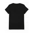 thumbnail image 2 of Camiseta de verano de manga corta con cuello redondo y estampado de letras para mujer. Ideal para adultos, hombres, mujeres, adolescentes, jóvenes., 2 of 6