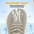 thumbnail image 4 of HOBIBEAR Unisex Wide Toe Box Walking Shoes - Extra Room Design for All-Day Comfort & Support | Breathable Arch | Non-Slip Lightweight Sneakers, 4 of 7