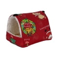 thumbnail image 3 of Hamaca suave para hámster, cama para jugar, hámster, DEN, colgante para dormir, ropa de cama cálida, casa, de juguete para mascotas pequeñas, rojo Gloria Hamaca de hámster, 3 of 9