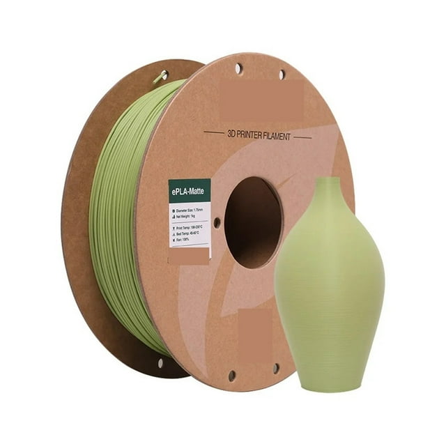 PLA Matte 1.75mm 1KG (2.2 LBS) Spool,3D Printer Filament , 3D Printing Material For 3D Printers Matte PLA Filament ,Smoother Printing Experience