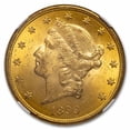 thumbnail image 2 of 1899-S $20 Liberty Gold Double Eagle MS-63 NGC, 2 of 3