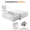 thumbnail image 1 of EDTara Outdoor Kitchen Drawer, 30" x 10" Stainless Steel Single Access Bbq Drawer Featuring Chrome Handle, 1 of 7