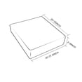 thumbnail image 2 of Sofá Elástico Rojo Futón Asiento Banco Cojín Funda Antideslizante Sofá Funda a de Muebles Proteger de Rasgaduras, Derrames Y Mancha 1 asiento Soledad Funda de cojín para sofá, 2 of 8