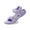 Purple, variant on WOYY Girls EVA Sandals Sport Water Beach Shoes (Toddler/Little/Big Kids)