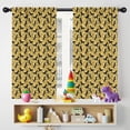 thumbnail image 5 of Blackout Kids Curtains,Gold Cartoon Unicorn Pattern Childrens Insulated Curtains Set Of 2,Bedroom Essentials,Toddler Room Decor 42"x54", 5 of 5