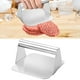 thumbnail image 5 of Prensa para Hamburguesas Btafrte Smash Press Acero Inoxidable Cuadrado, 5 of 9