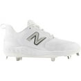 thumbnail image 2 of New Balance Mens Fresh Foam X 3000v6 Low Metal Baseball Cleats White/White 14, 2 of 6