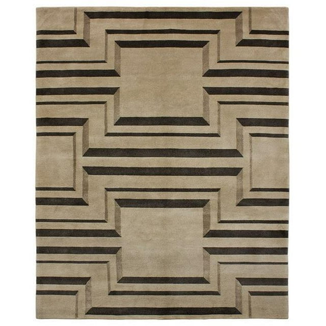 Due Process Stable Trading WMA Ulrich Sandalwood Area Rug, 8 x 10 ft.