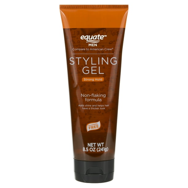 Equate Men Strong Hold Nourishing Thickening Squeeze Hair Styling Gel