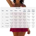 thumbnail image 2 of Bikini Sets for Women Scoop Neck Crop Top with Skirted Bottom 2 Piece Swimsuits Full Coverage Modest Bathing Suits for Pool Party, 2 of 5