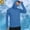 🔥 Blue_New, variant on Dianli Men's UPF 50 Sun Protection Hoodie Shirt Long Sleeve SPF Fishing Outdoor UV Hiking Lightweight Shirts Army Green L