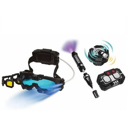Voice Set - SpyX / Night Ranger Set - Includes Night Mission Goggles / Motion Alarm / Voice Disguiser / Invisible Ink Pen. Essential set of tools for your spy gear collection!