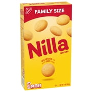 NILLA Wafers Cookies, Vanilla Wafers, Family Size, 15 oz