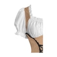 thumbnail image 6 of FNFYFH Renaissance Costume Women Corset Dress Mini Fairy Dresses Vintage Gothic Cosplay Dress Dirndl Dresses for Halloween Carnival, 6 of 7
