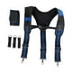 thumbnail image 2 of Suspensor de cinturón de herramientas para trabajos pesados, equipo de suspensión para electricistas en la construcción Azul, 2 of 9